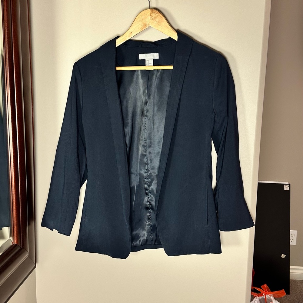 H&M Women's Navy Blazer